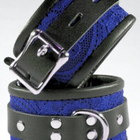 Lace & Leather Wrist Cuffs